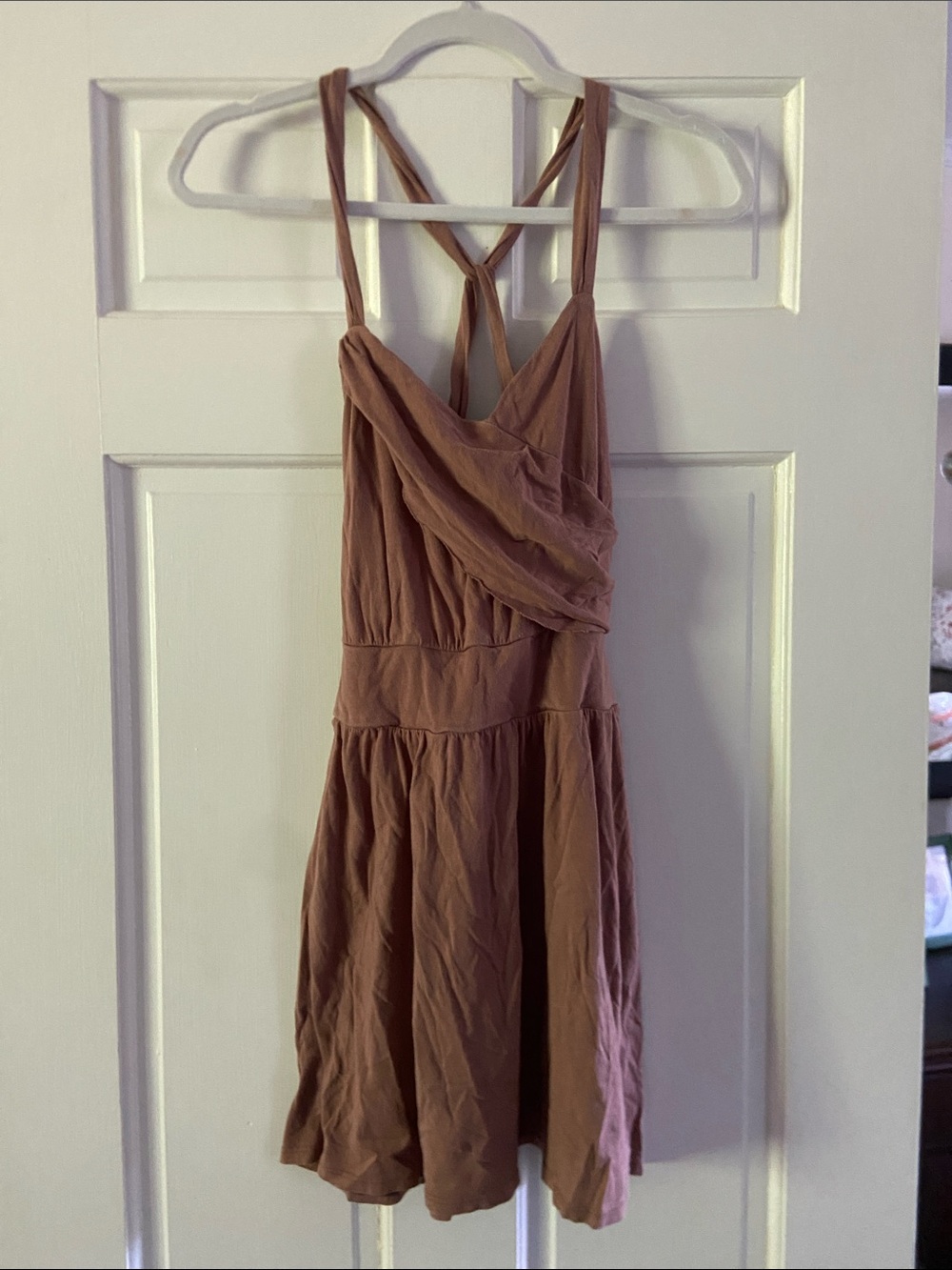 American Eagle Outfitters Brown mini dress